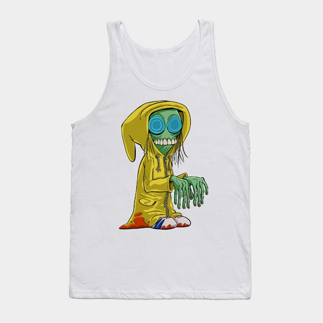 evil demon in a yellow raincoat Tank Top by duxpavlic